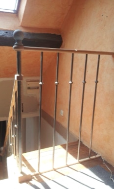 Rampe de palier sur mesure